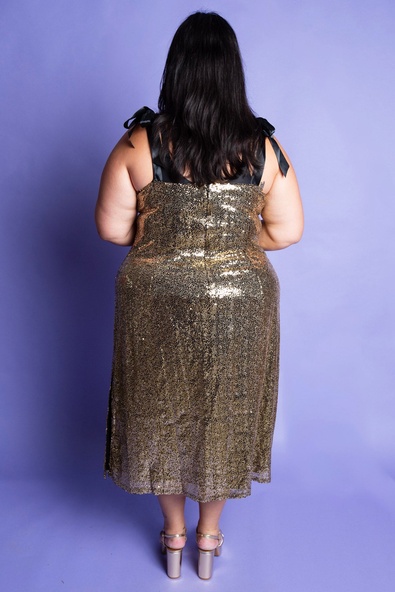 Sparkly Nights Dress | Plus