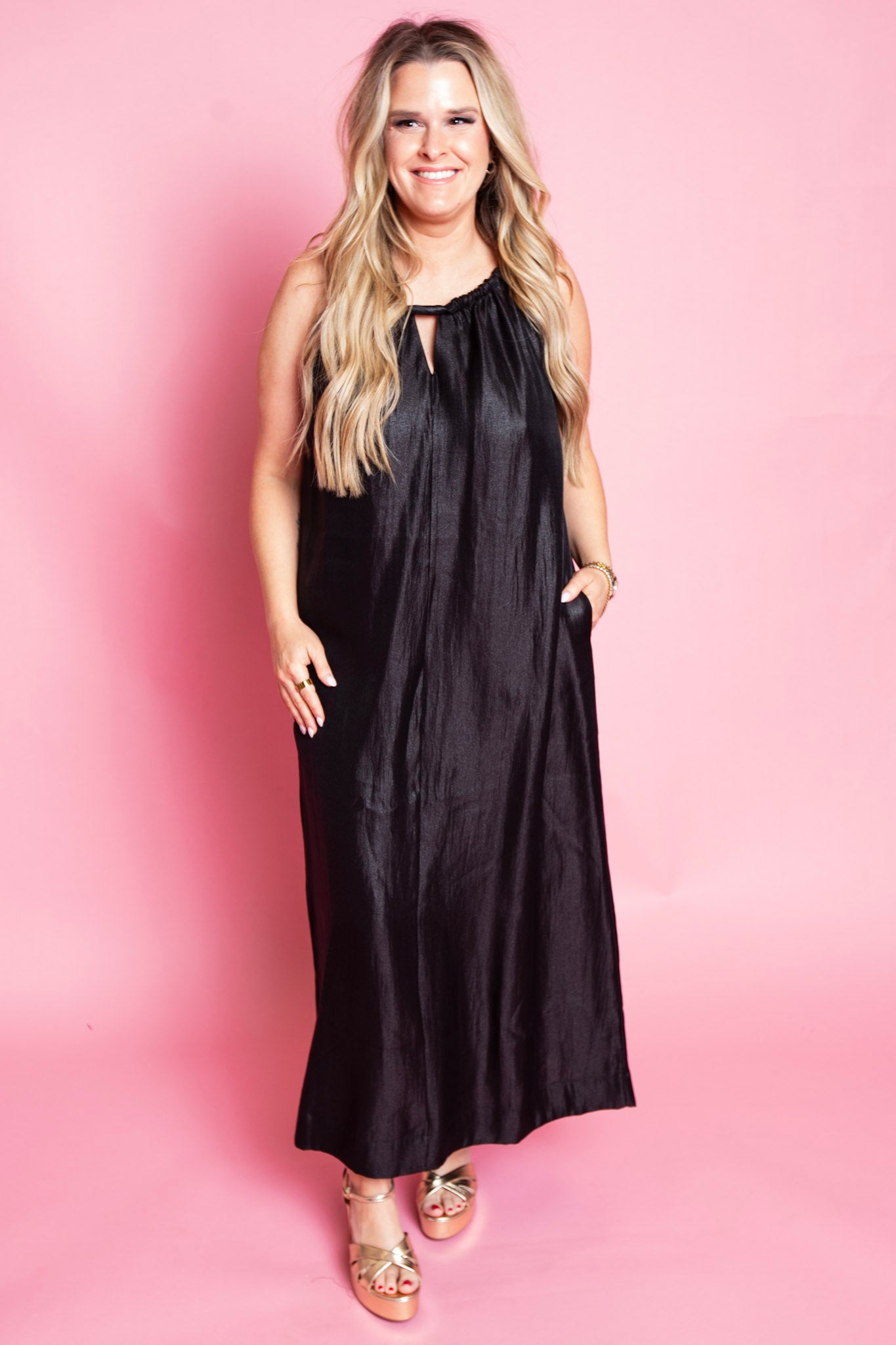 Elegant Blackout Dress