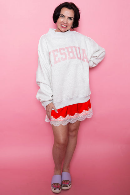 Yeshua & Yhwh Reversible Mockneck Sweatshirt