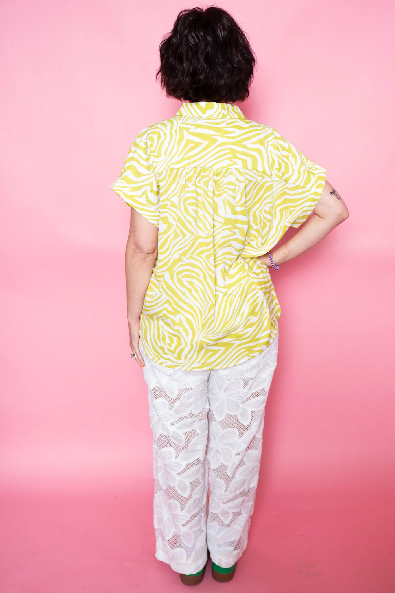Electric Zebra Top