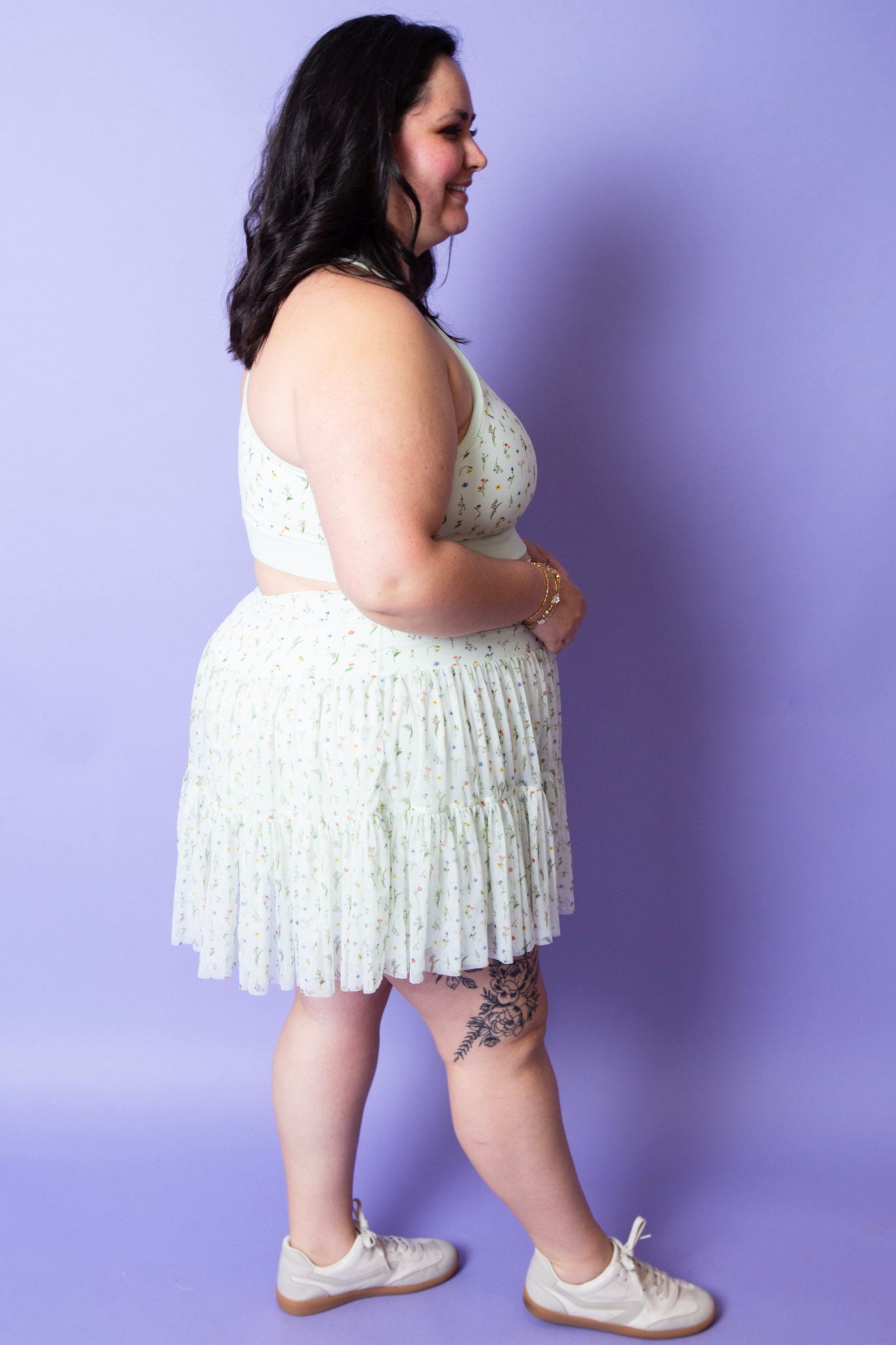 POPFLEX | Pirouette Skort Meadow