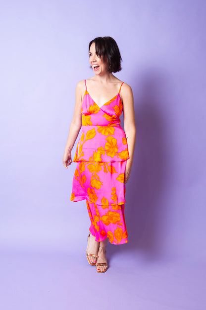 Flamingo Fields Dress