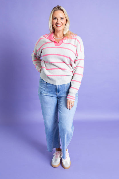 Rose Fog Sweater