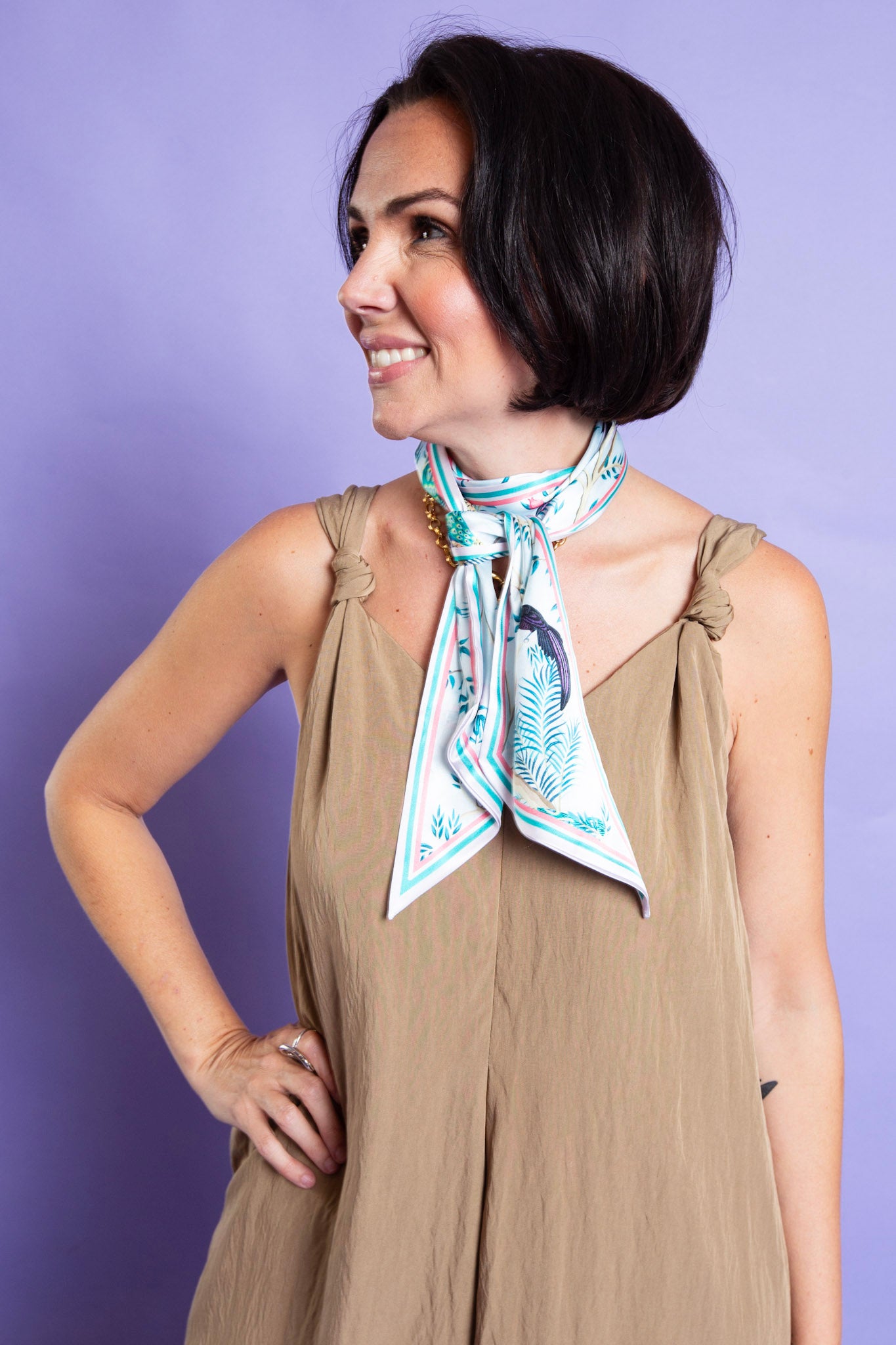 Peacock Paradise Scarf