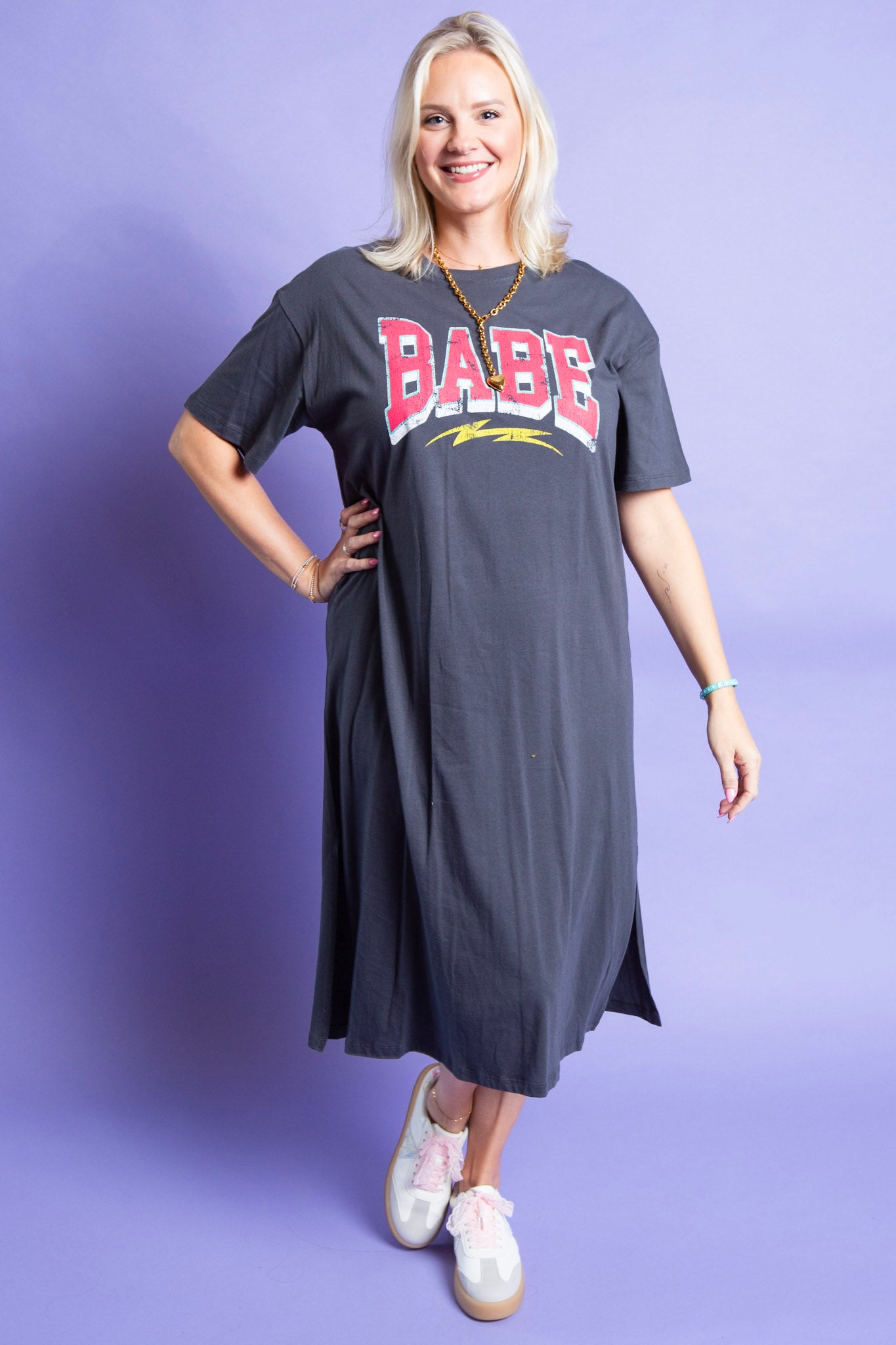Babe T-Shirt Dress