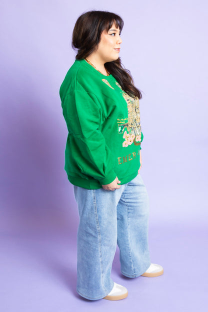 QUEEN OF SPARKLES | Licensed Emerald City Sweater