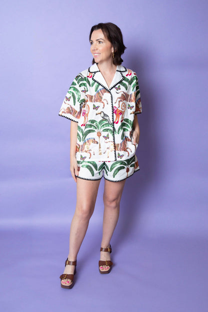 QUEEN OF SPARKLES  | Safari Top