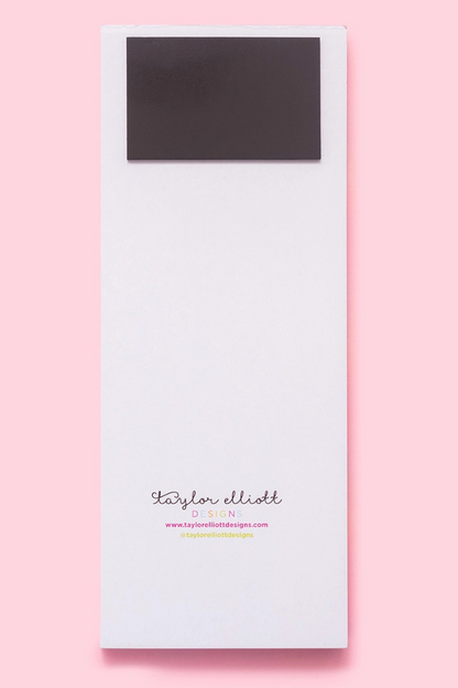 Taylor Elliott | List Pads Alphabet