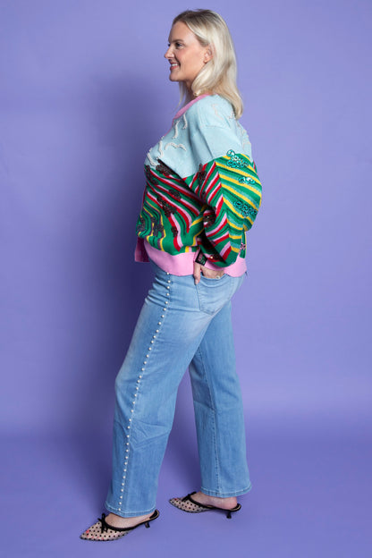 QUEEN OF SPARKLES | Licensed Yellow Brick Road To Oz Cardigan