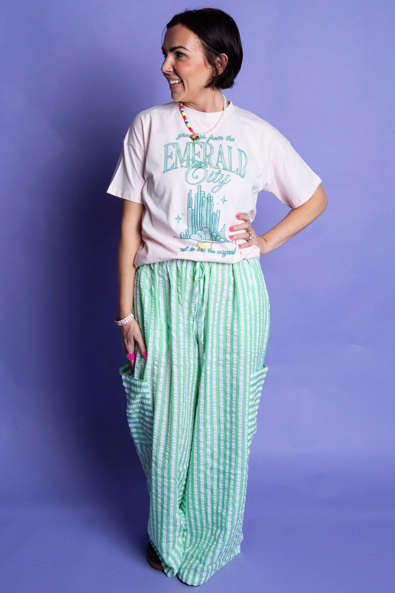 Cotton Candy Stripes Pant