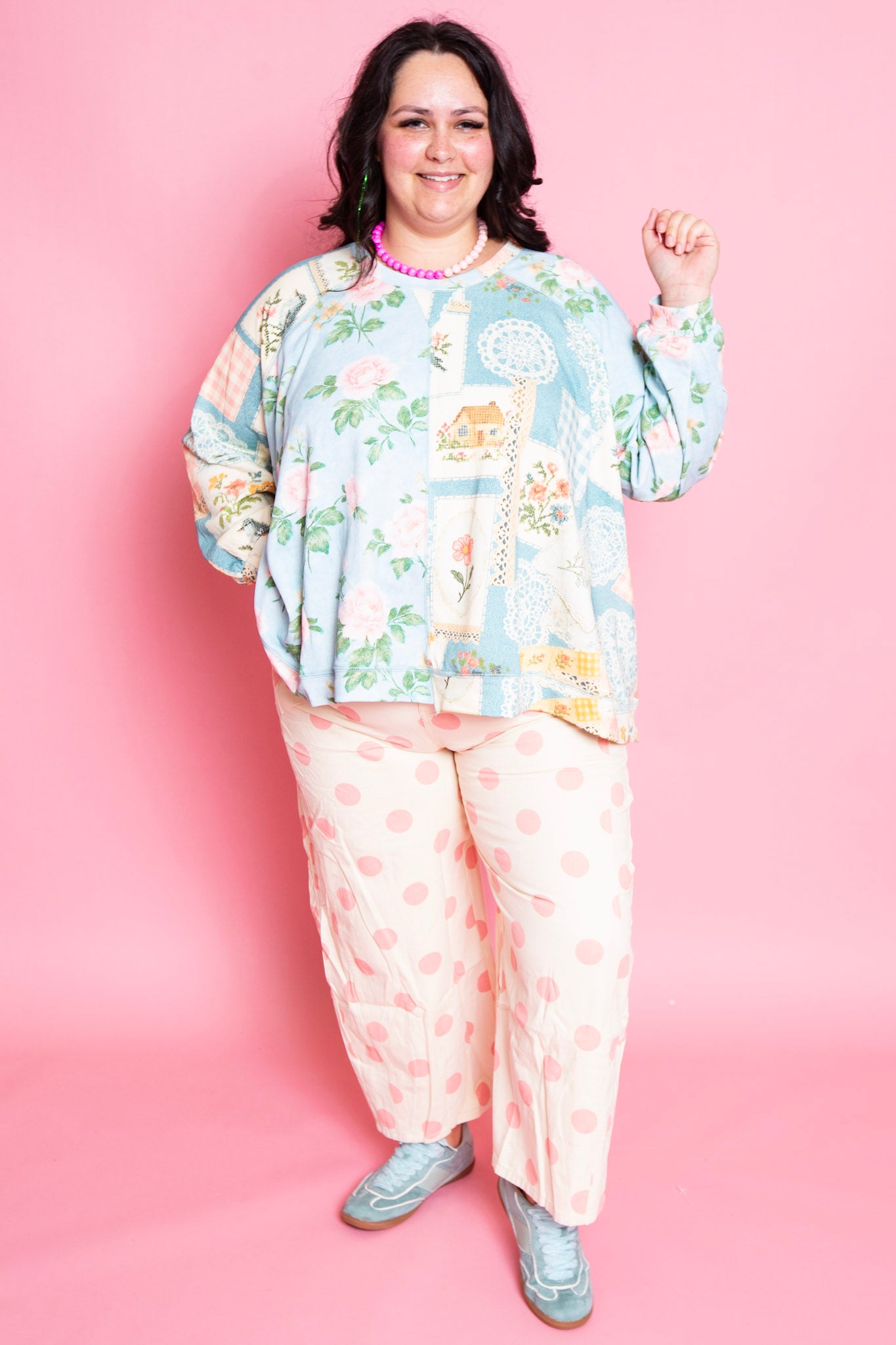 Garden Patchwork Top | Reg & Plus