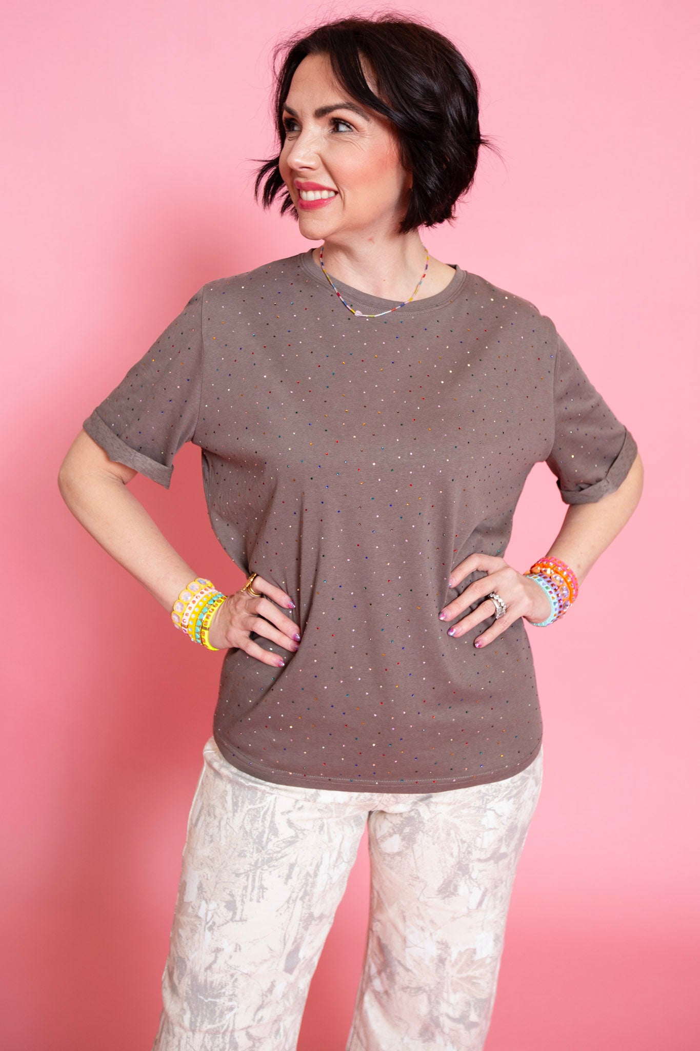 Luxe Everyday Tee | Dark Mocha | Reg & Plus