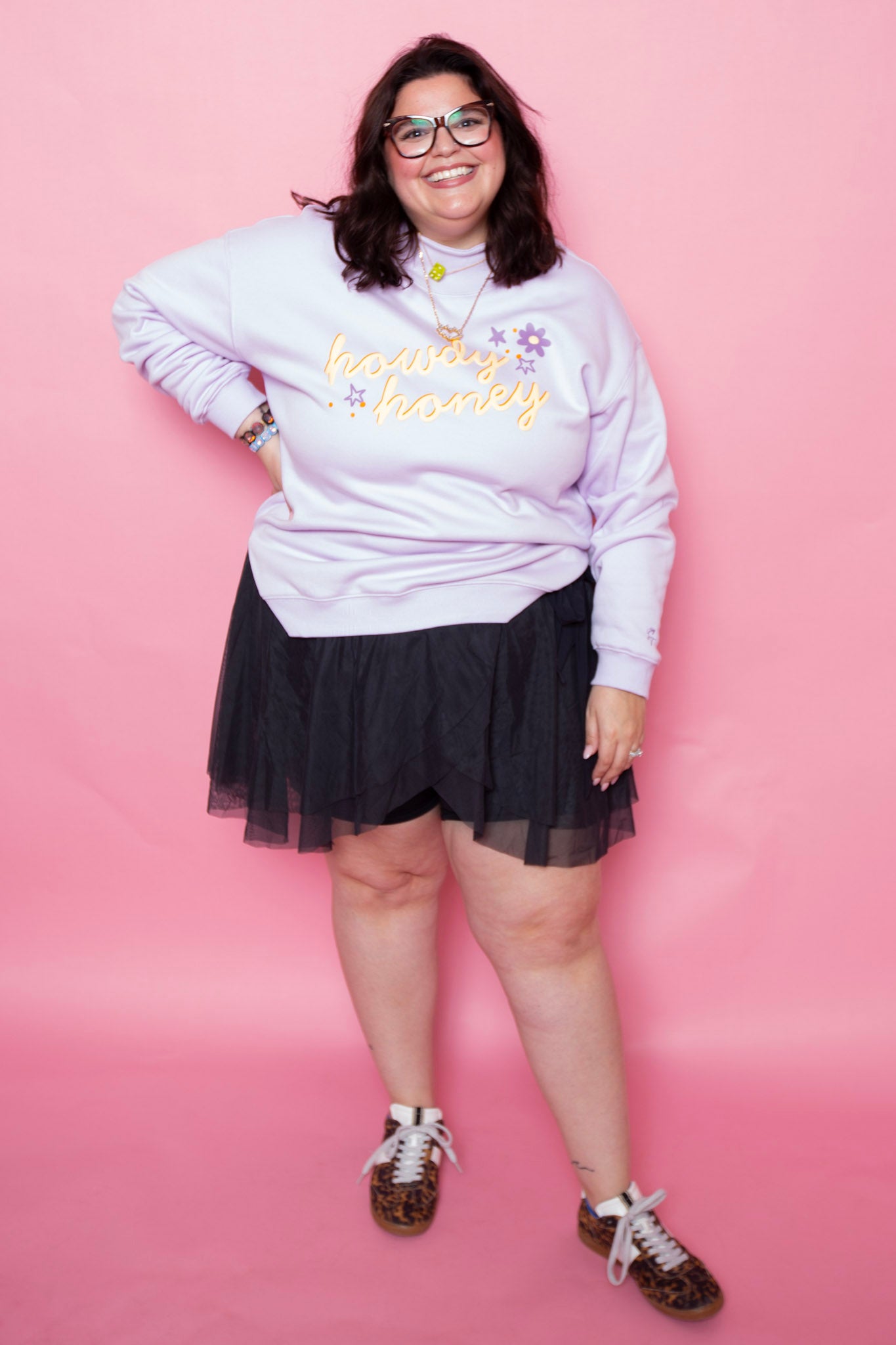 POPFLEX | Juliet Wrap Skort Black