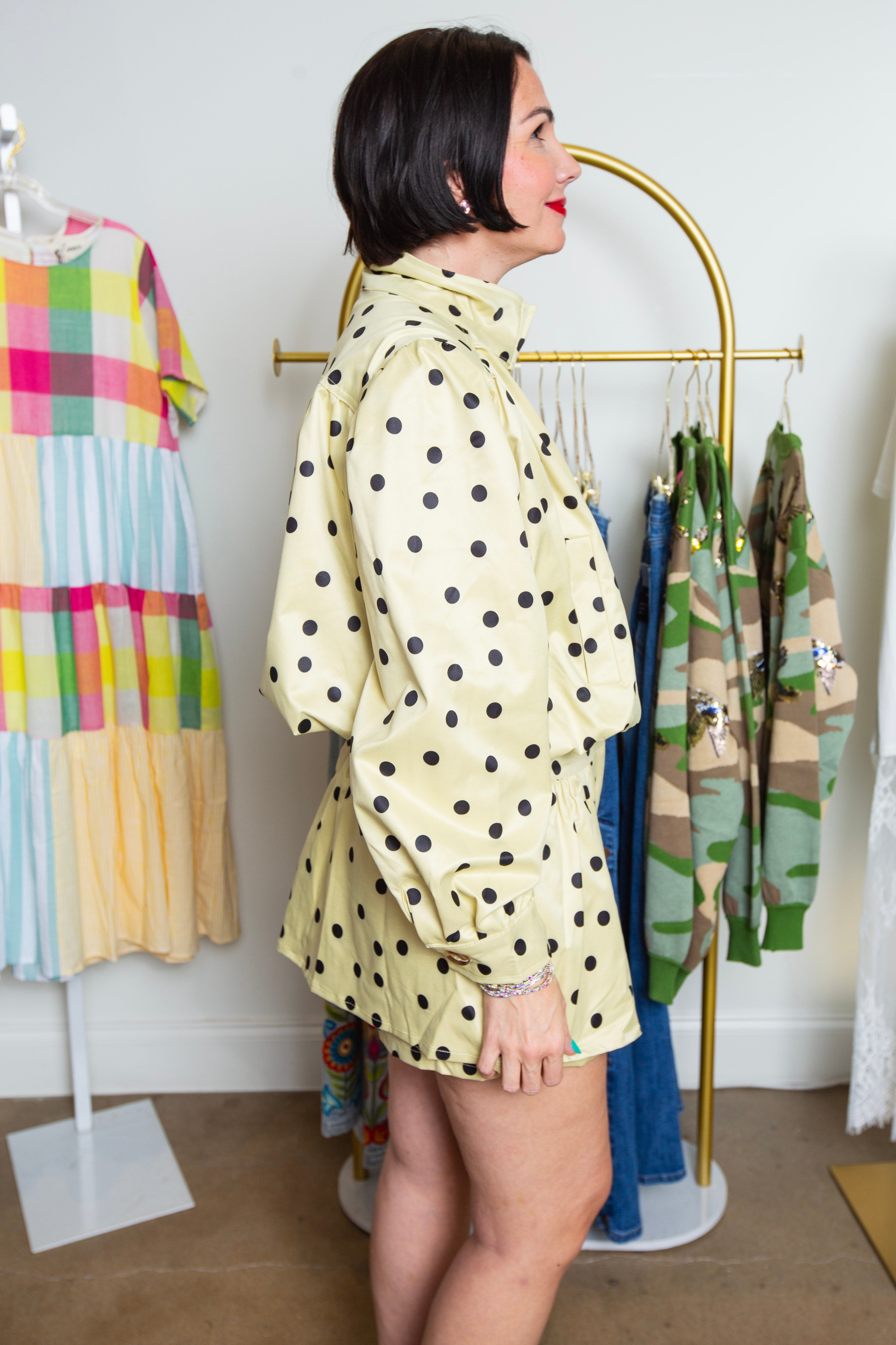 Polkadot City Jacket and Top