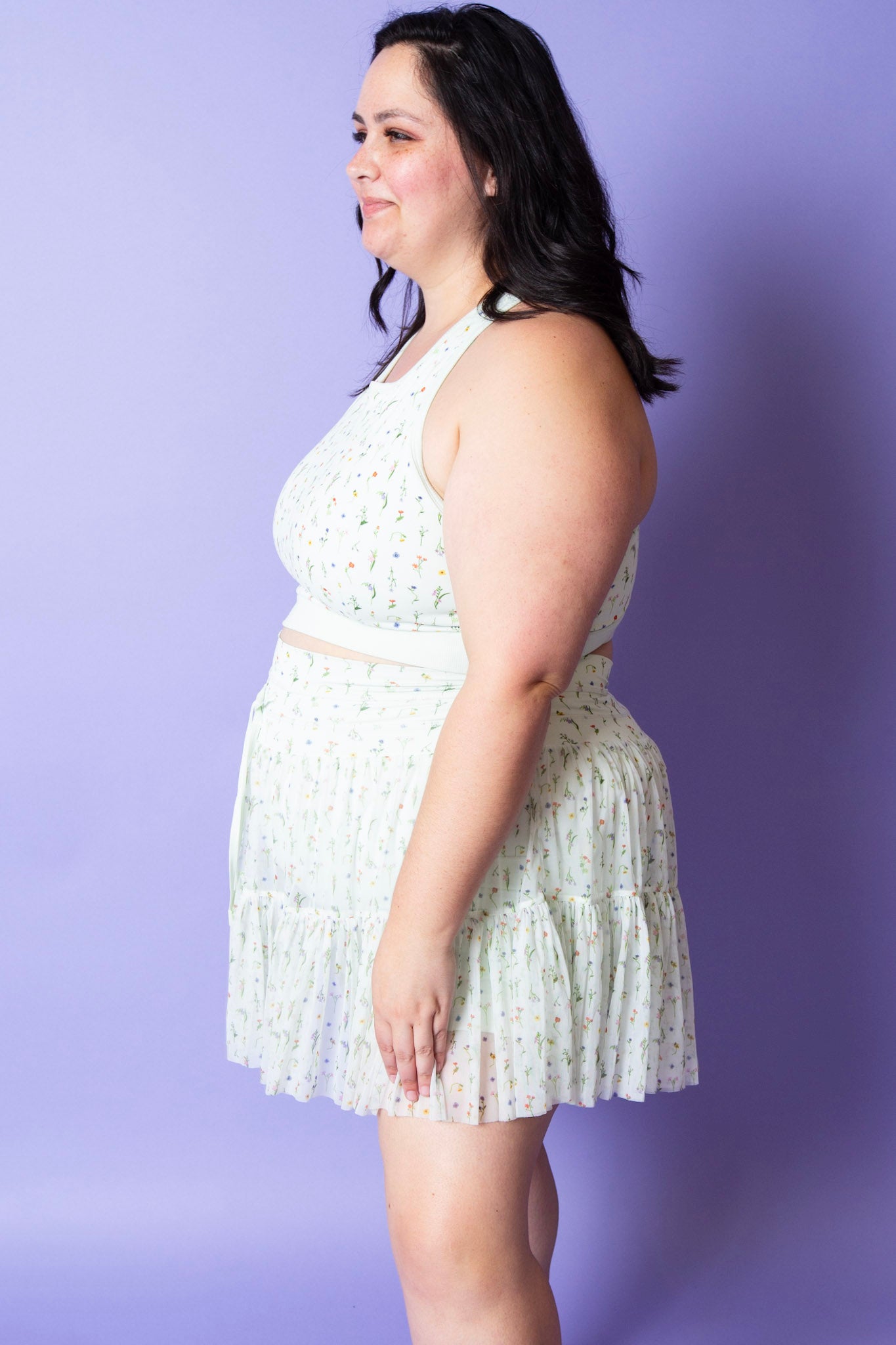 POPFLEX | Pirouette Skort Meadow