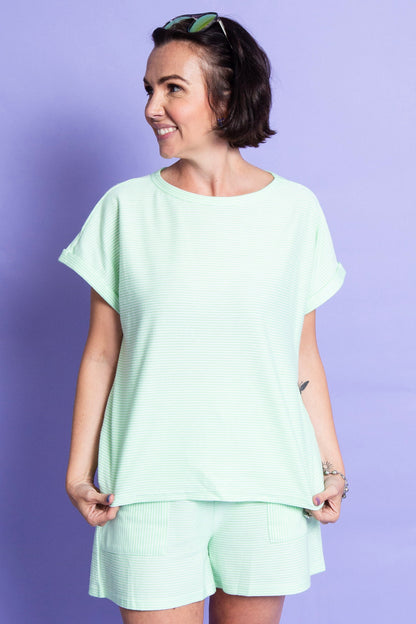Kiwi Striped Set | Reg & Plus