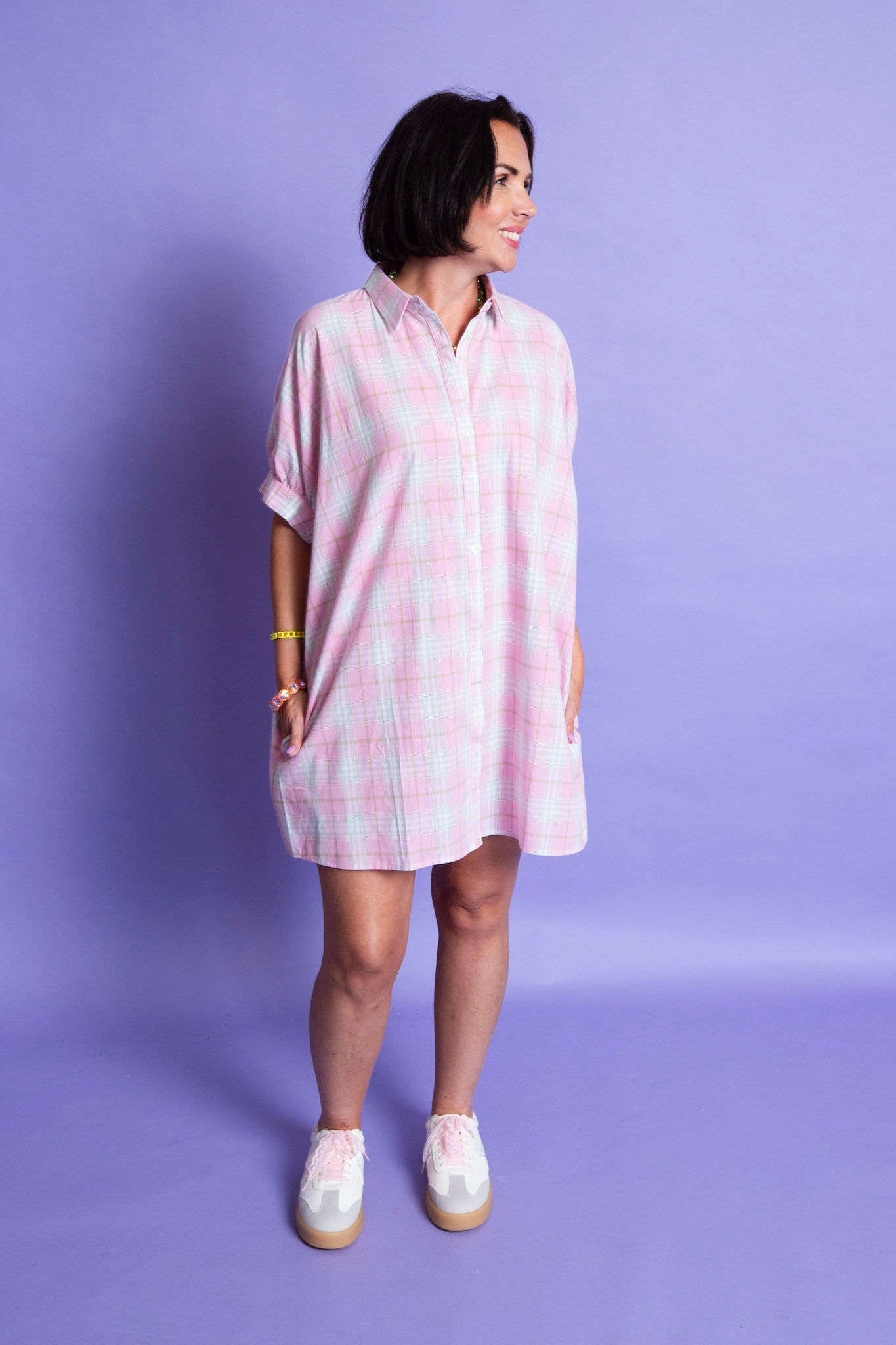 Plaid Intentions Dress