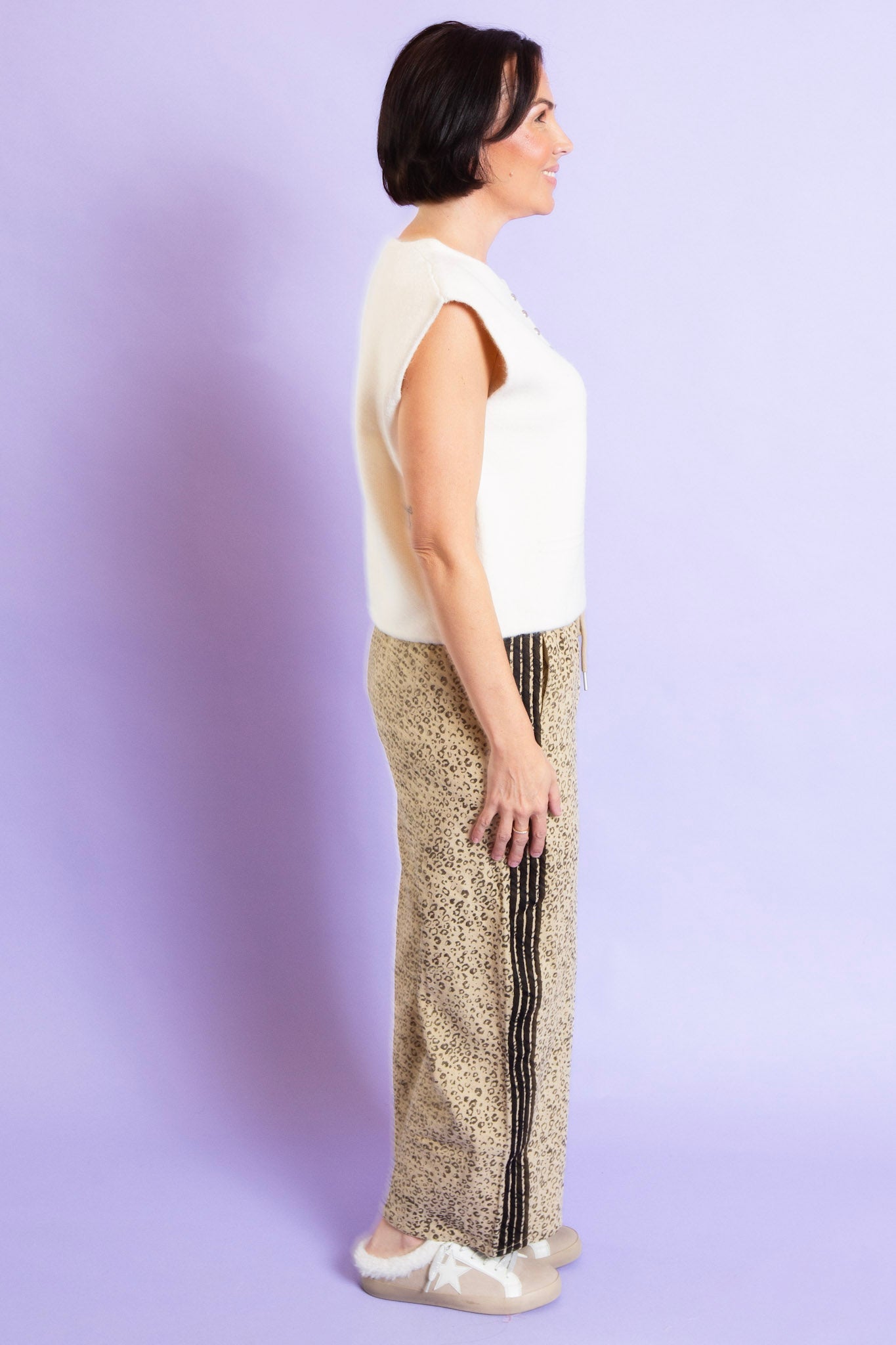 Ivory Luxe Sweater Vest