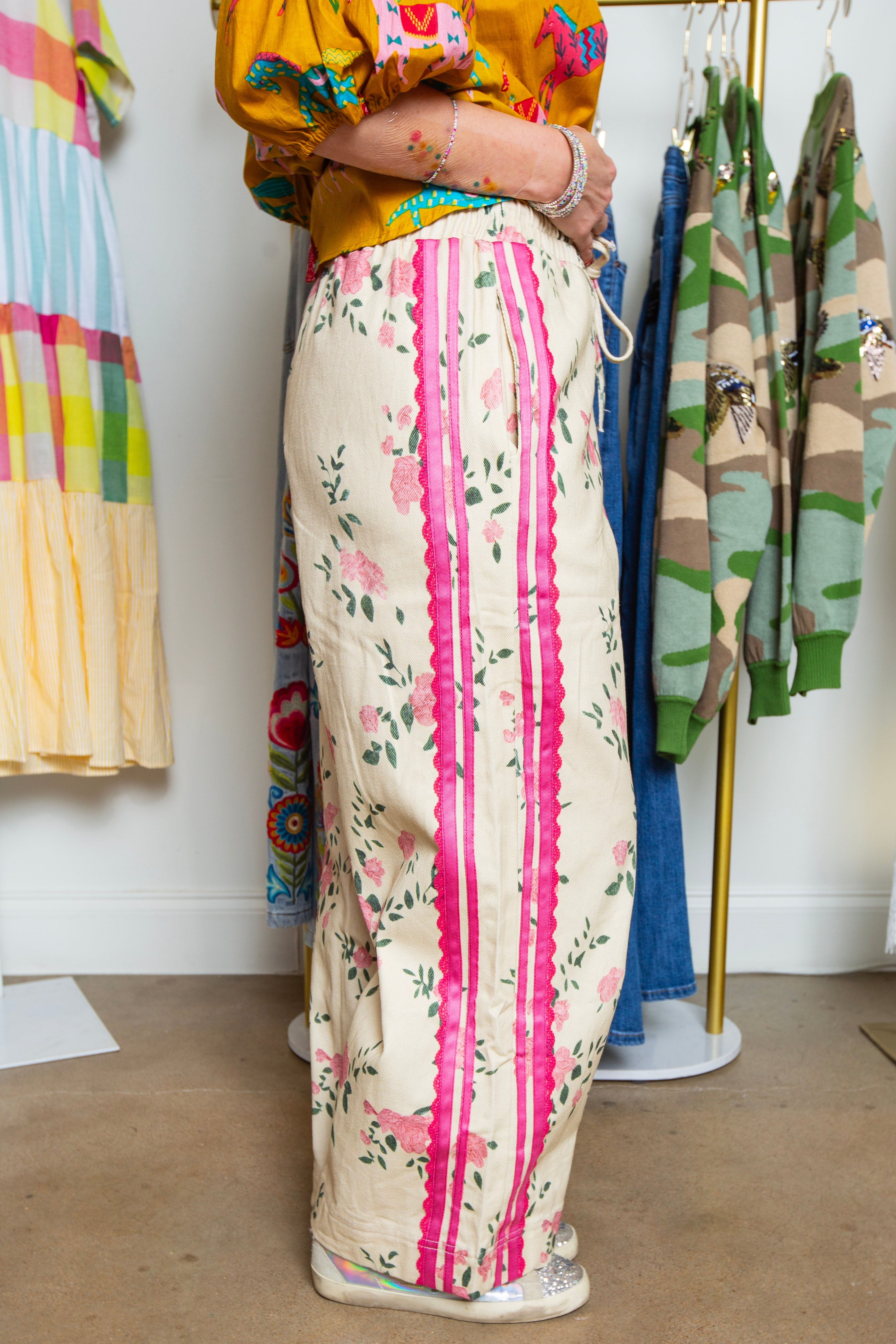 Pink Petal Pants
