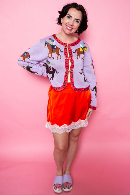 Riviera Lace Mini Skirt