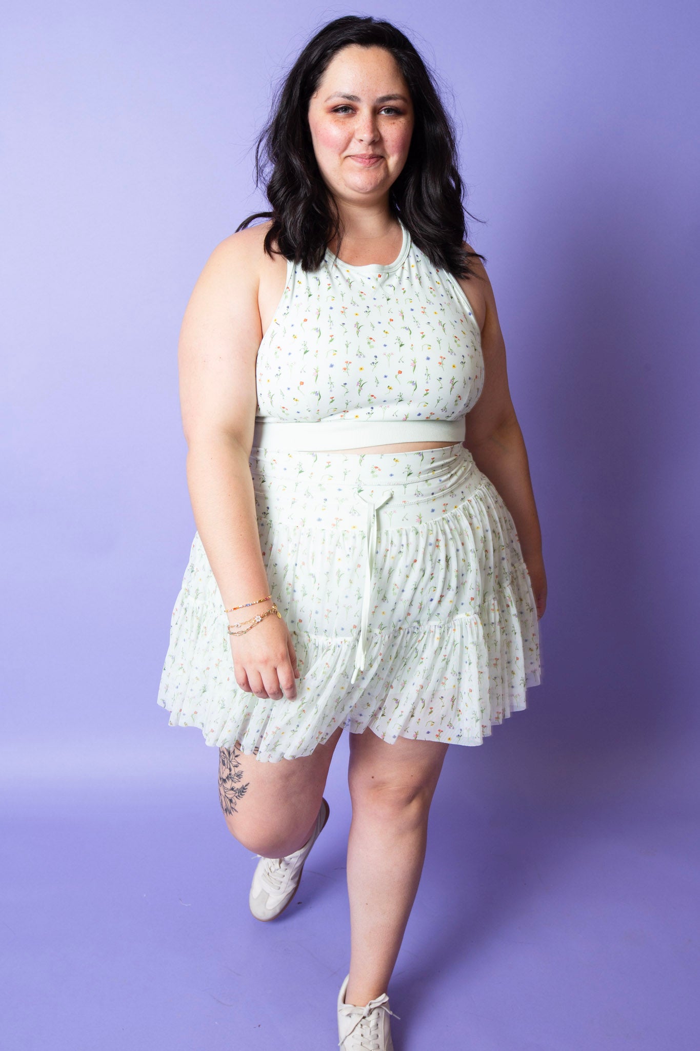 POPFLEX | Pirouette Skort Meadow