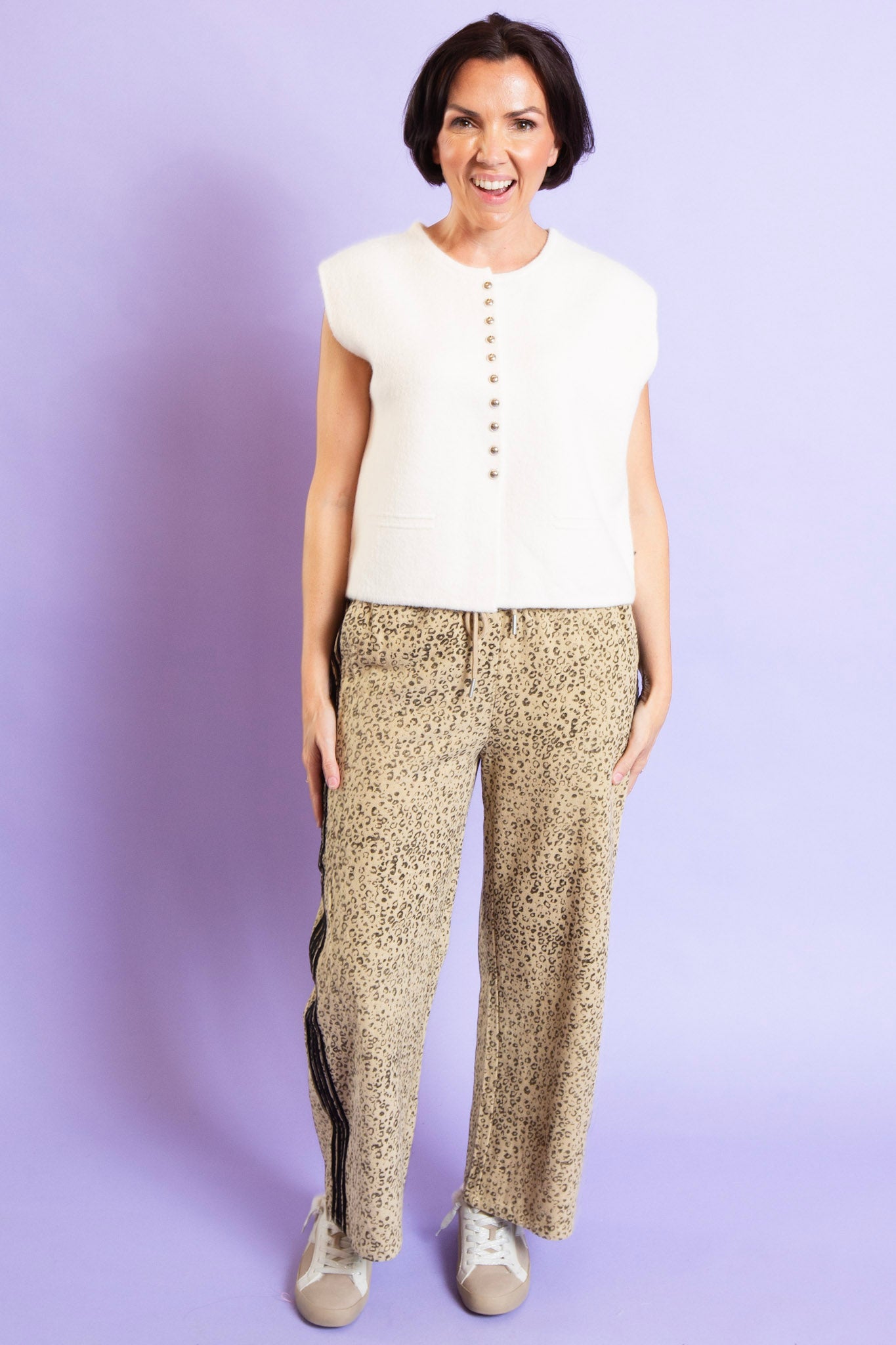 Ivory Luxe Sweater Vest