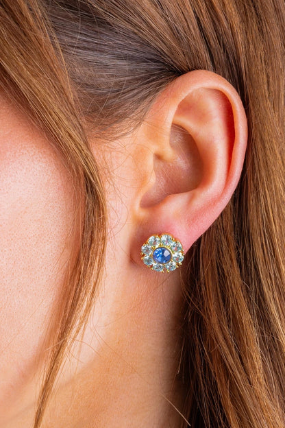 Taylor Elliott | Caroline Stud | Blue