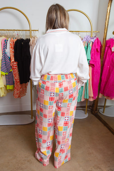 Chap and Graham | Patchwork Set (Shirt & Pants)