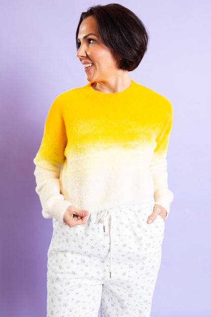 Sunset Drip Sweater