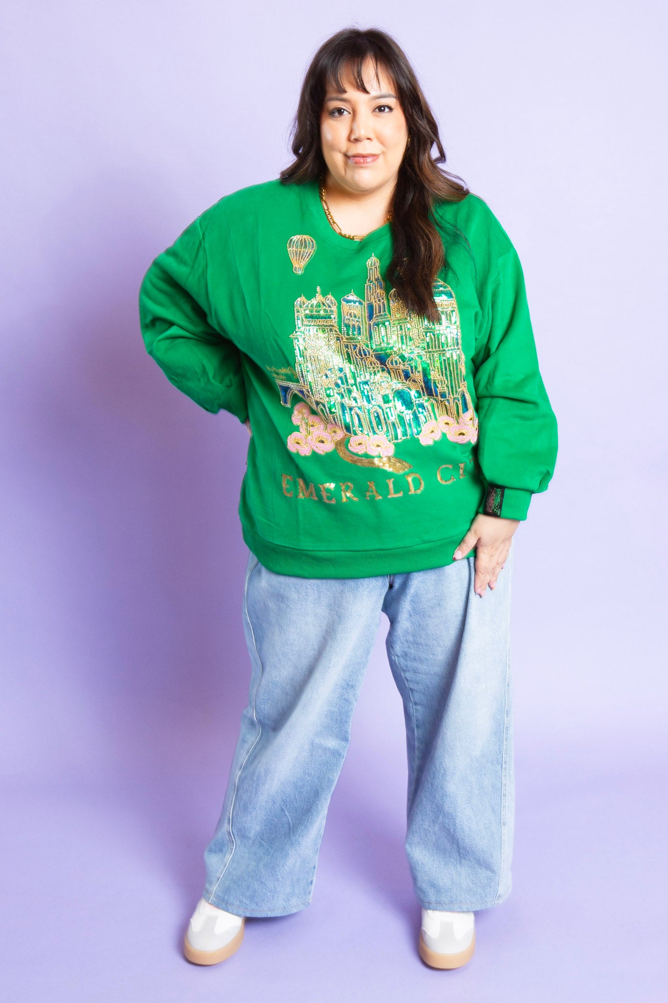 QUEEN OF SPARKLES | Licensed Emerald City Sweater