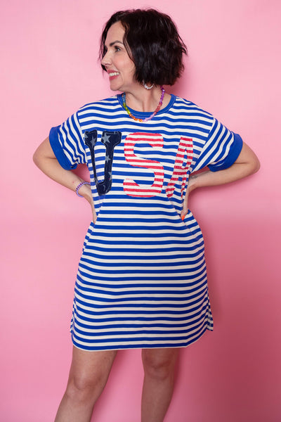 USA Stripe Dress