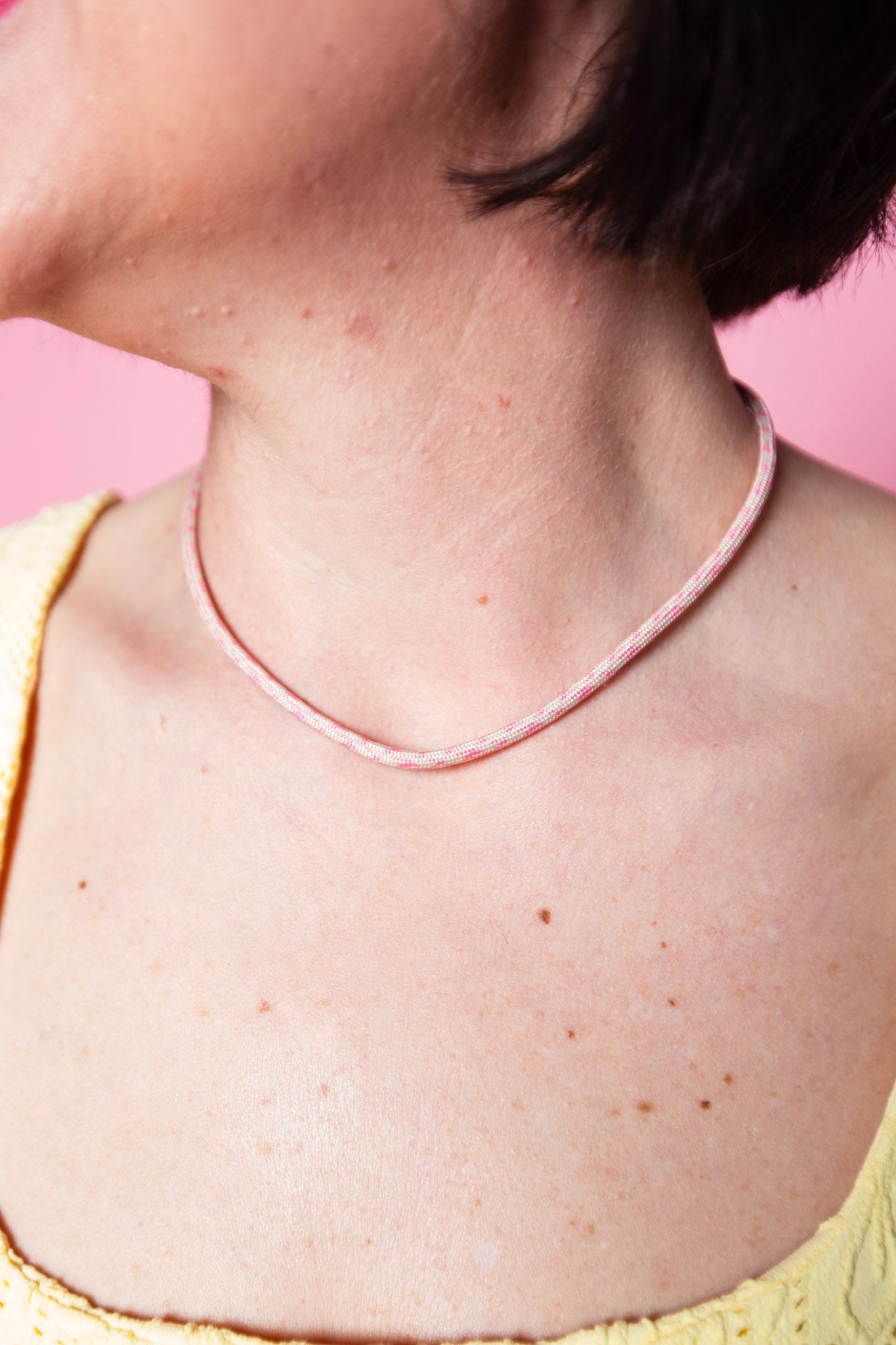Nickel & Suede | Cord Necklaces Gold Hardware