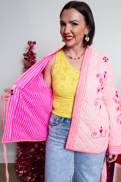 Love Letter Quilted Jacket