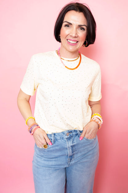 Luxe Everyday Tee | Butter Yellow | Reg & Plus