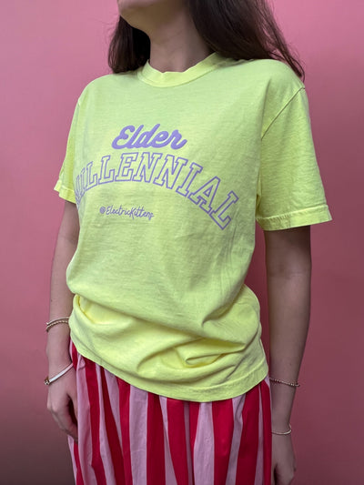 Electric Kittens | Elder Millennial Tee
