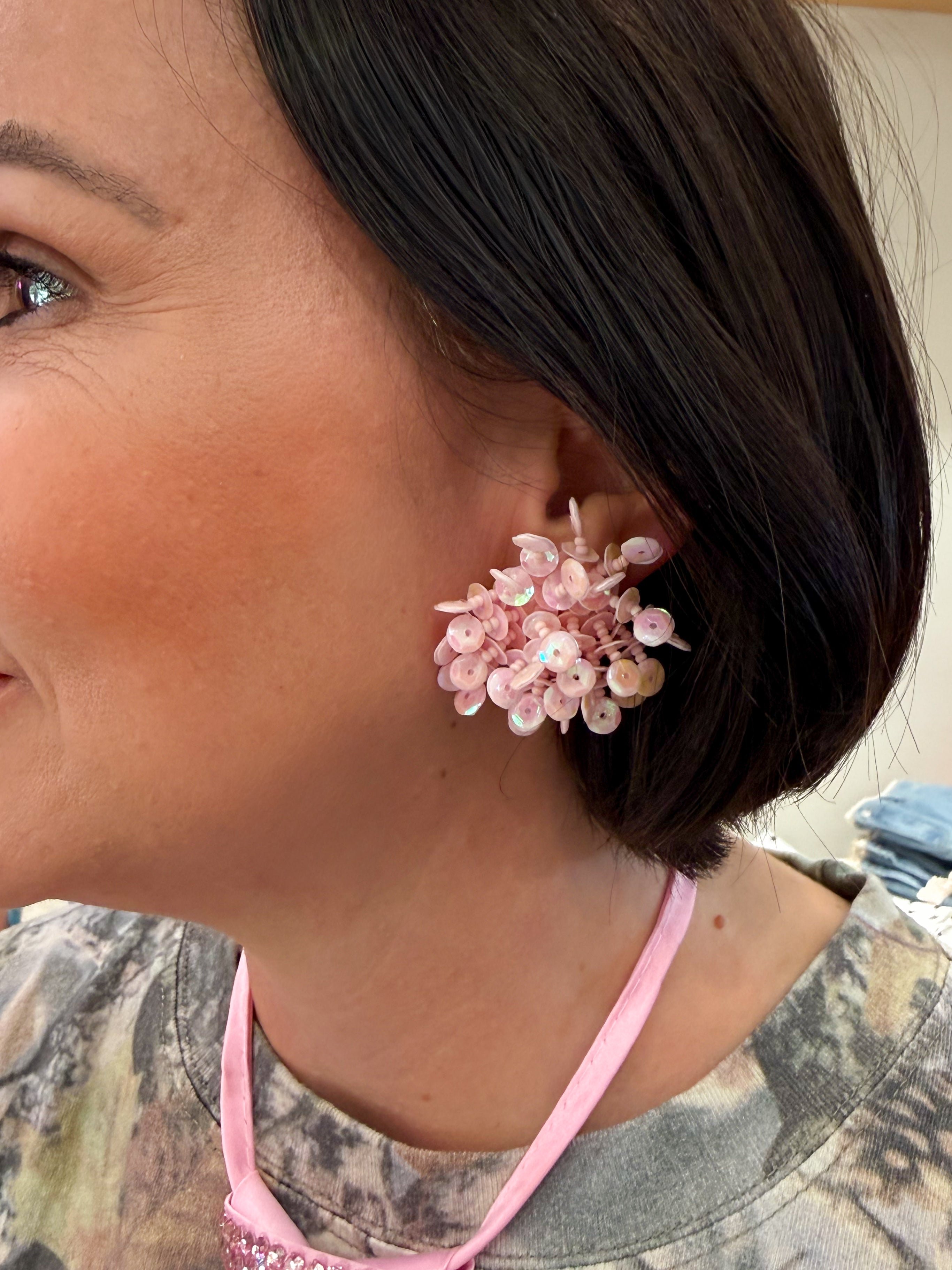 Fun Fetti Earring - Light Pink