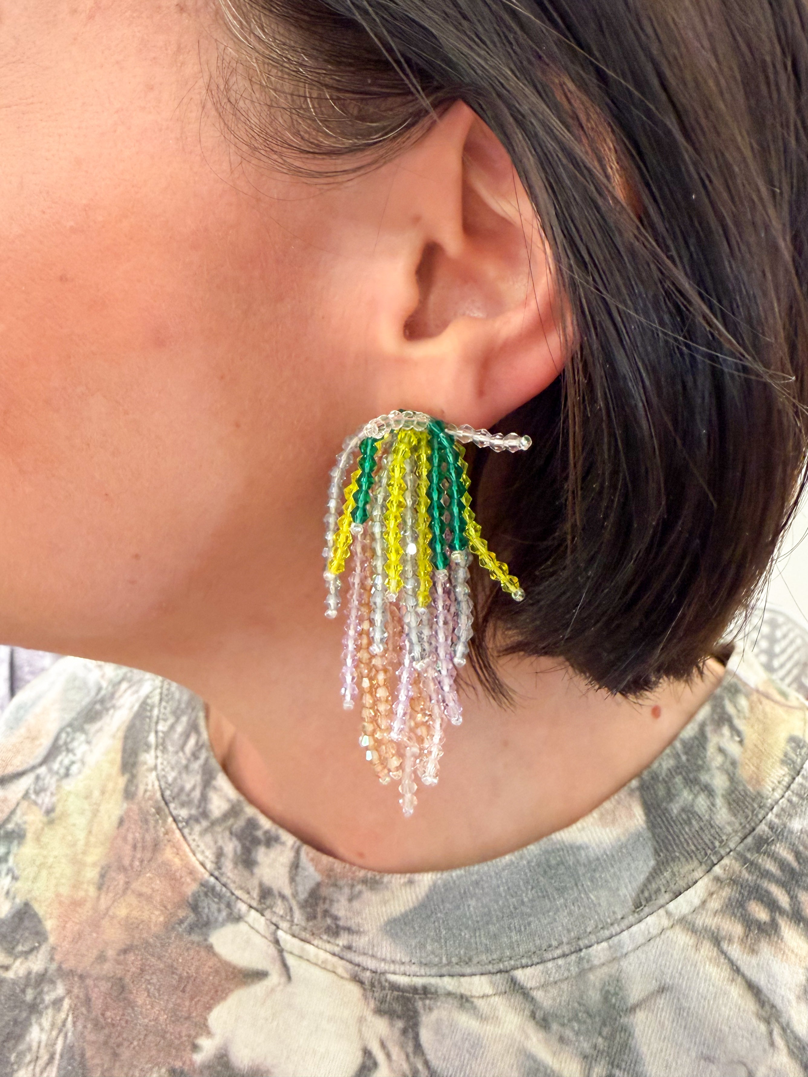 Palm Leaf Earring