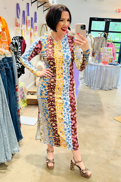Alden Adair | Dorit Dress Golden Bouquet