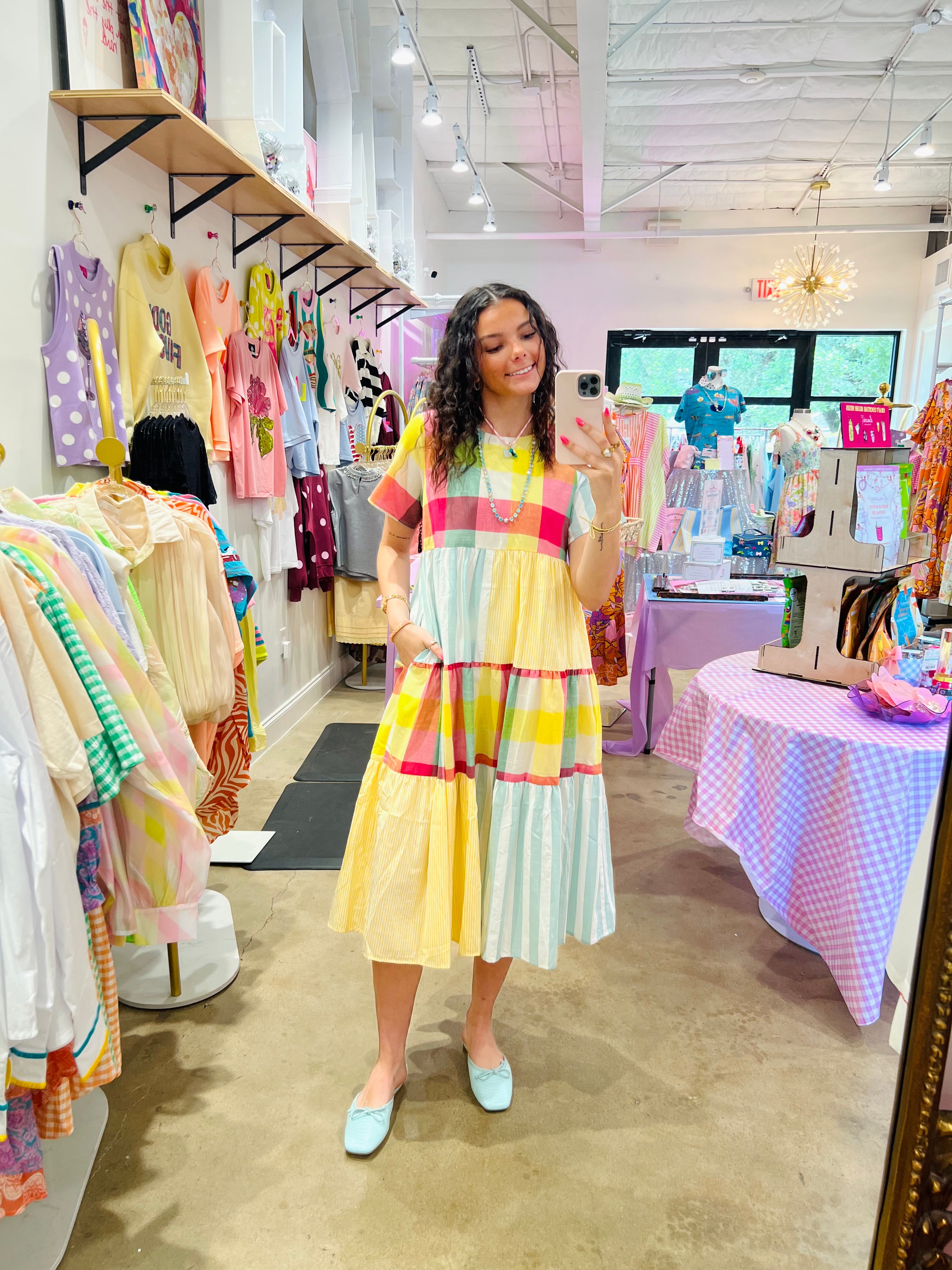 Patchwork Daisy Dress