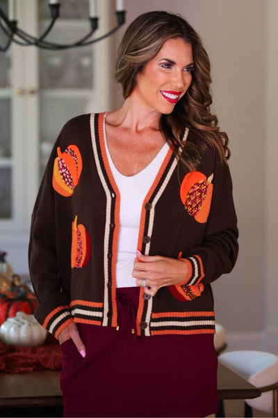 Pumpkin Patch Cardigan