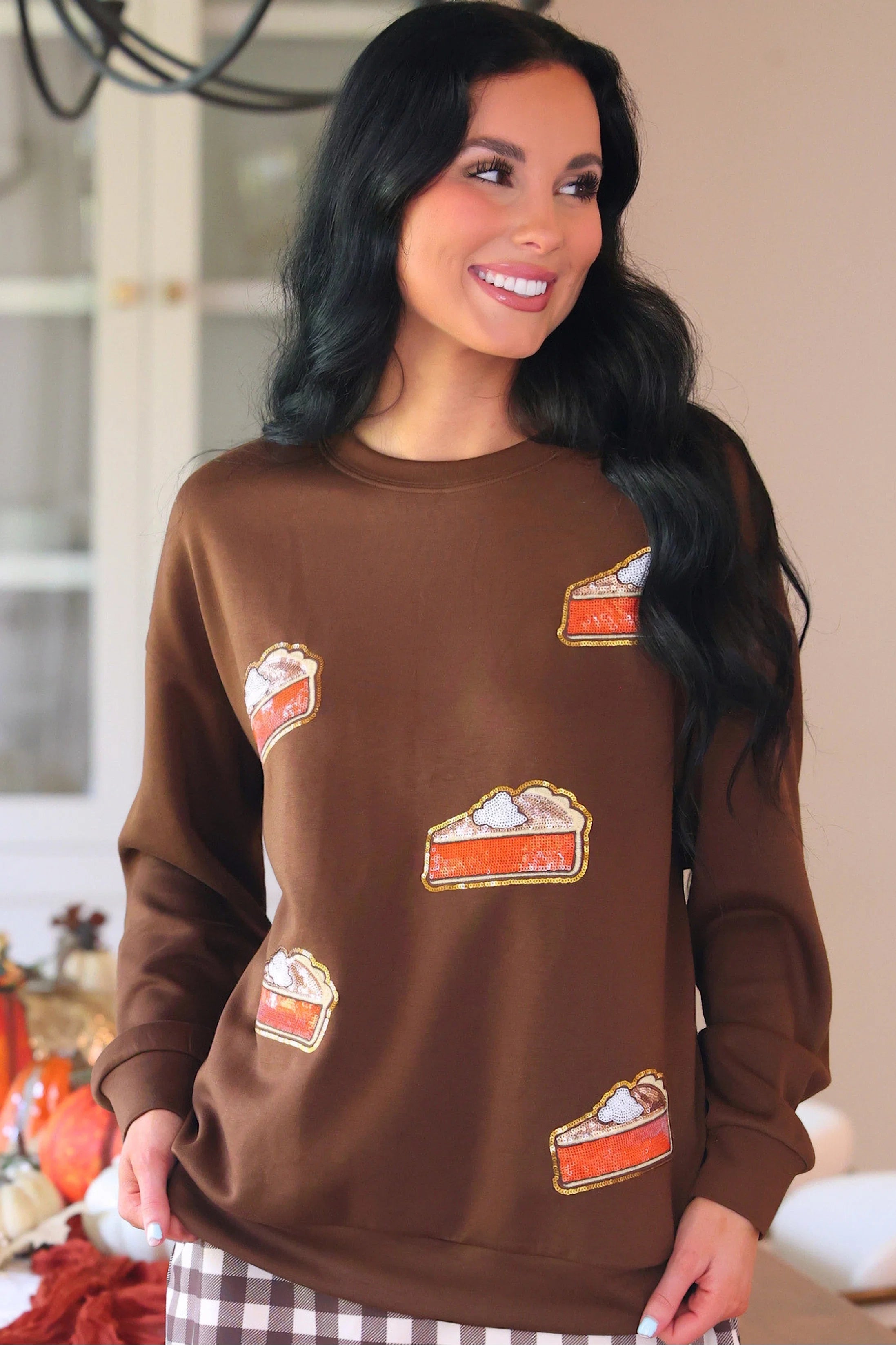 Pre Order Sweet as Pumpkin Pie Luxe Pullover | Reg & Plus