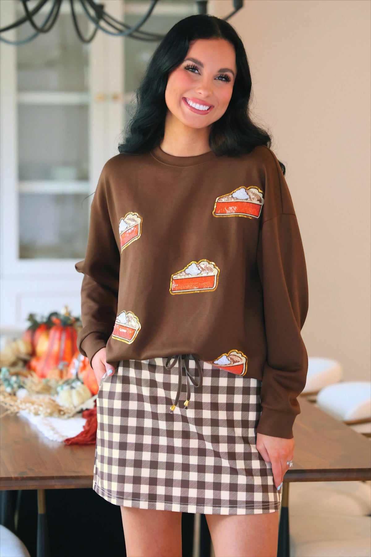Pre Order Sweet as Pumpkin Pie Luxe Pullover | Reg & Plus