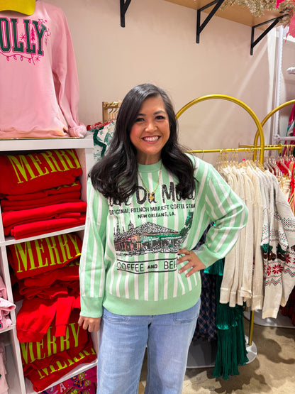 Queen Of Sparkles | Cafe Du Monde Sweater