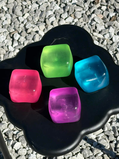 GREEN Sugar Squishy Cube