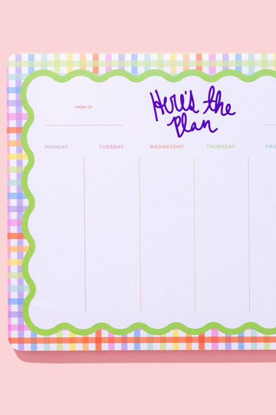 Taylor Elliott | Here's the Plan Weekly Planner