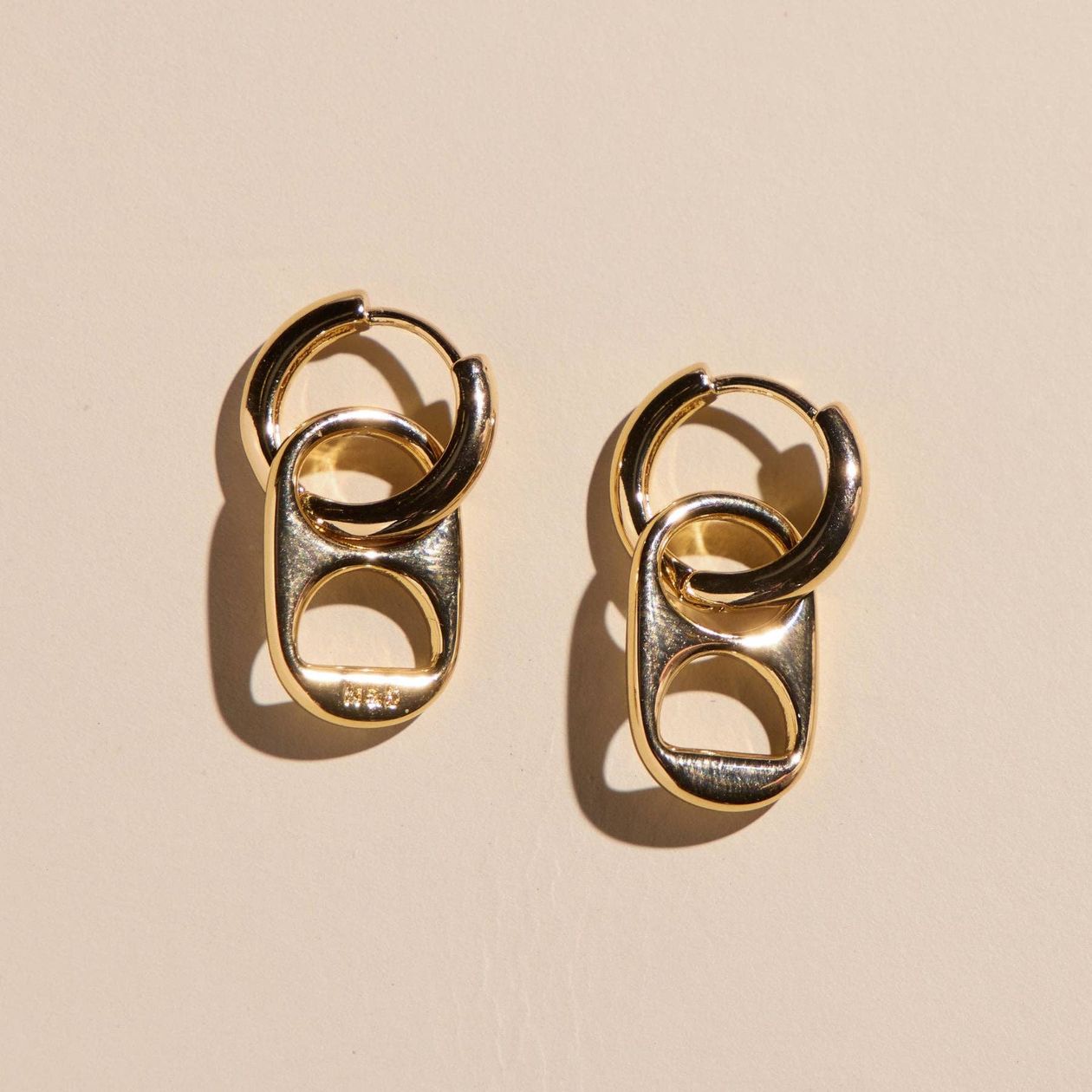 Nickel and Suede | Gold Soda Huggies