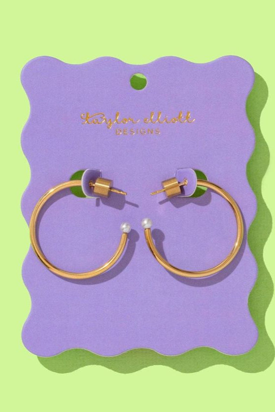 Taylor Elliott | Alexis Hoop Earrings