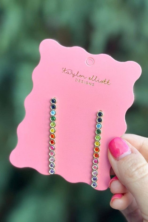 Taylor Elliott | Small Rainbow Claire Earrings