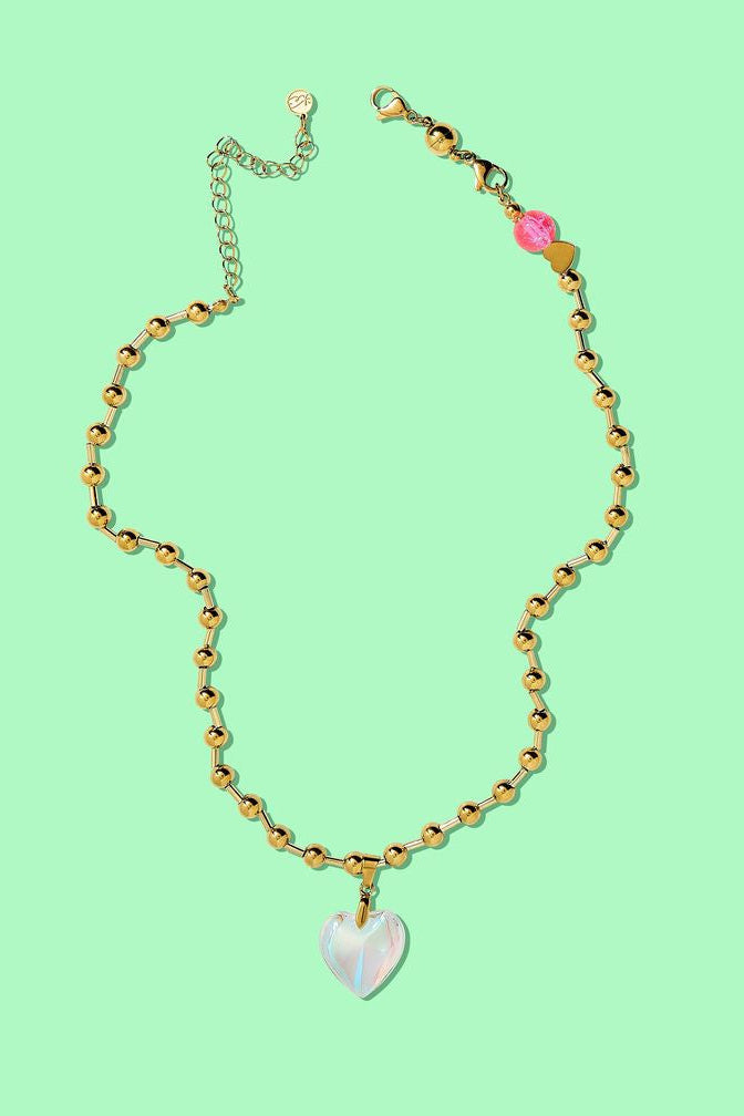 Taylor Elliott | Kendall Chain Heart Necklace