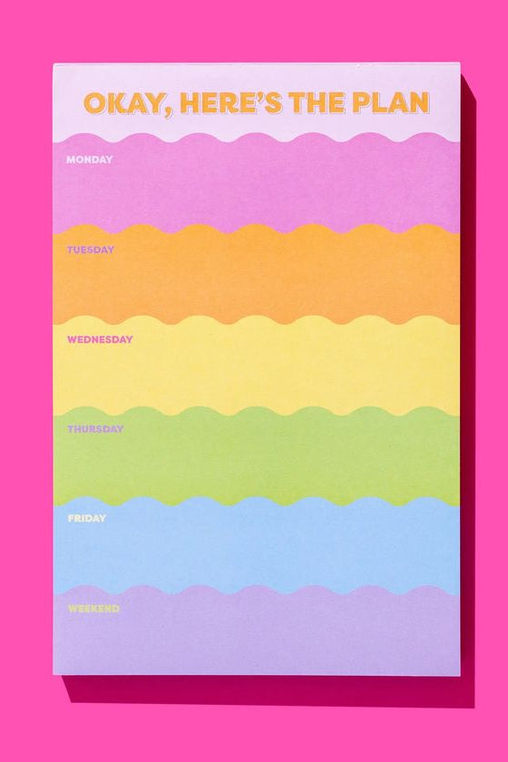 Taylor Elliott | Weekly Planner List Pad